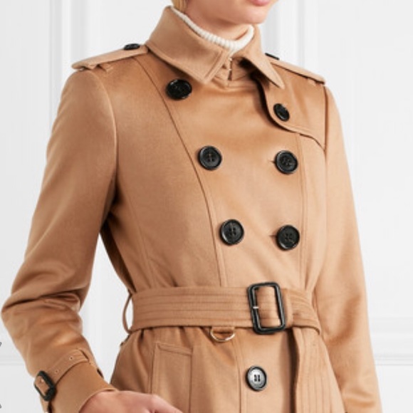 Burberry Sandringham trench coat 100% cashmere - Picture 3 of 8